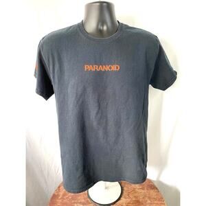 Anti Social Social Club Paranoid Black T-Shirt Medium